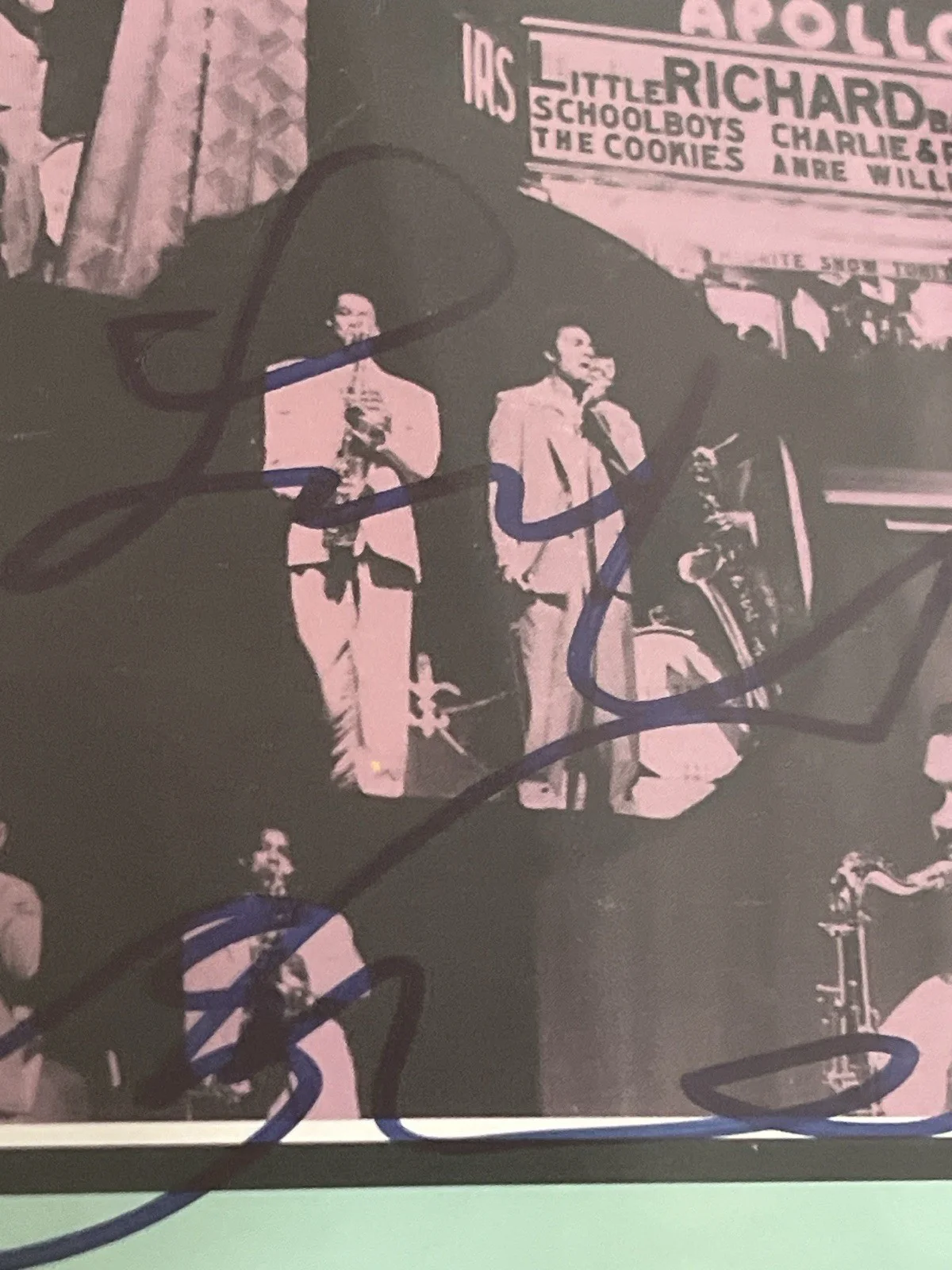 Little Richard Signed CD Cover Apollo Theater Beckett Authenticated Slabbed, image 2