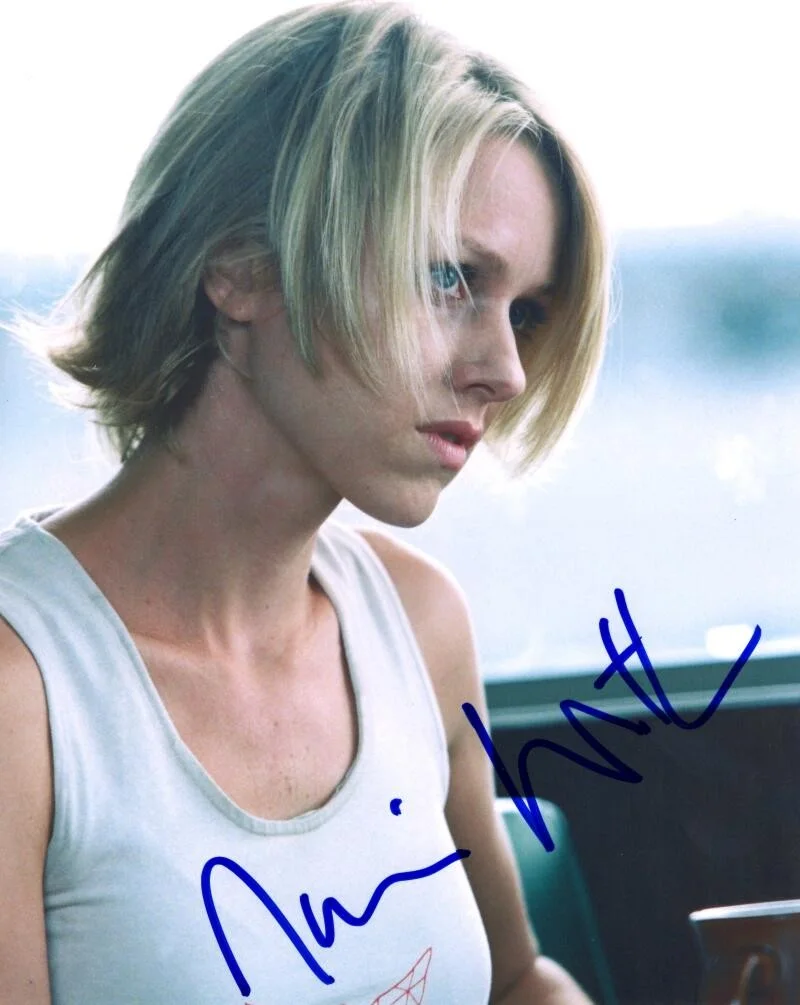 Naomi Watts — Naomi Watts Signed Autograph 8x10 Photo - Mulholland Drive Betty & Diane Selwyn