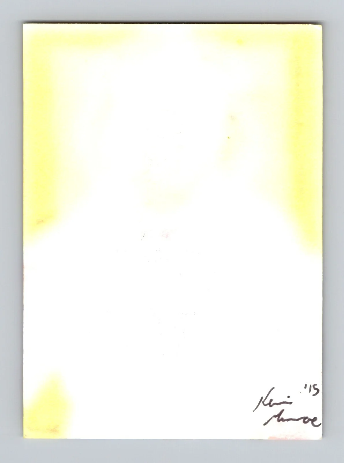 Tommy Chong — Tommy Chong Authentic Autographed Signed Custom 1/1 Original Sketch Card, image 2