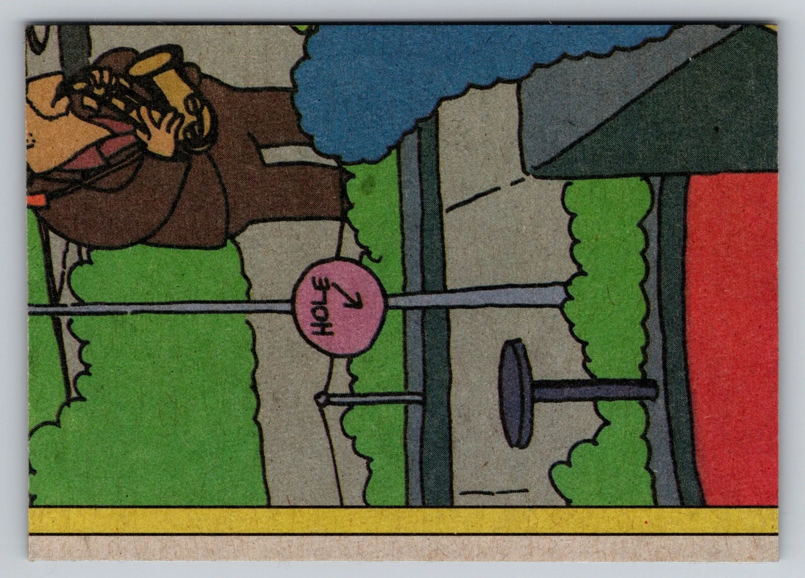 Dan Castellaneta — Dan Castellaneta Authentic Autographed Signed Homer Simpsons 1990 Topps Card, image 2