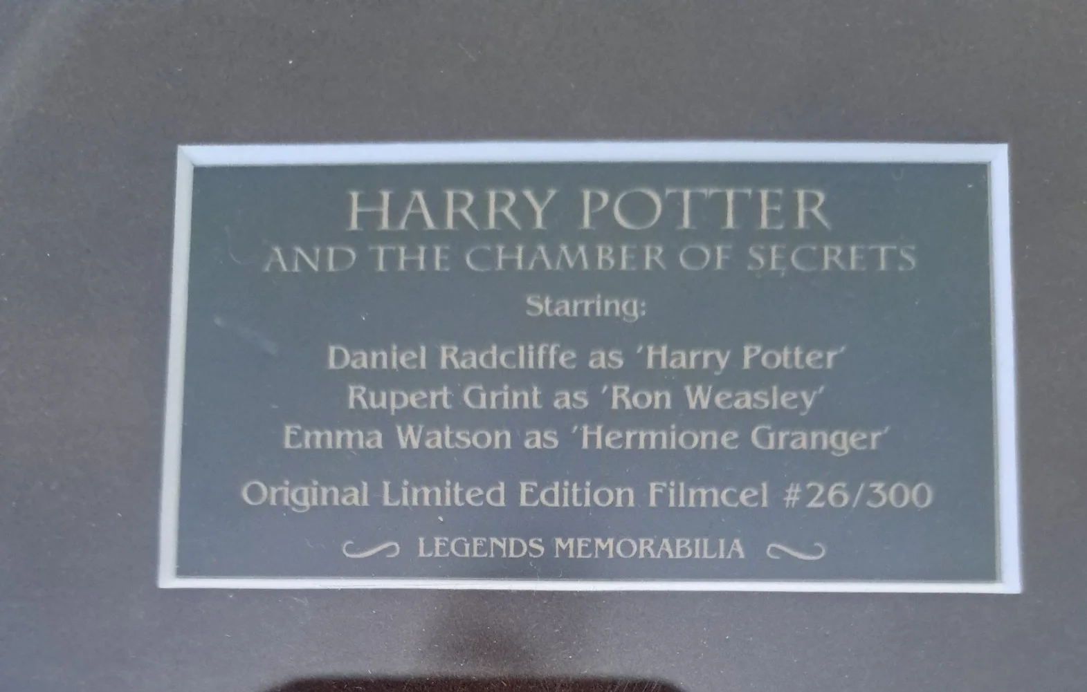 Harry Potter and the Chamber of Secrets limited edition Film Cell, изображение 2