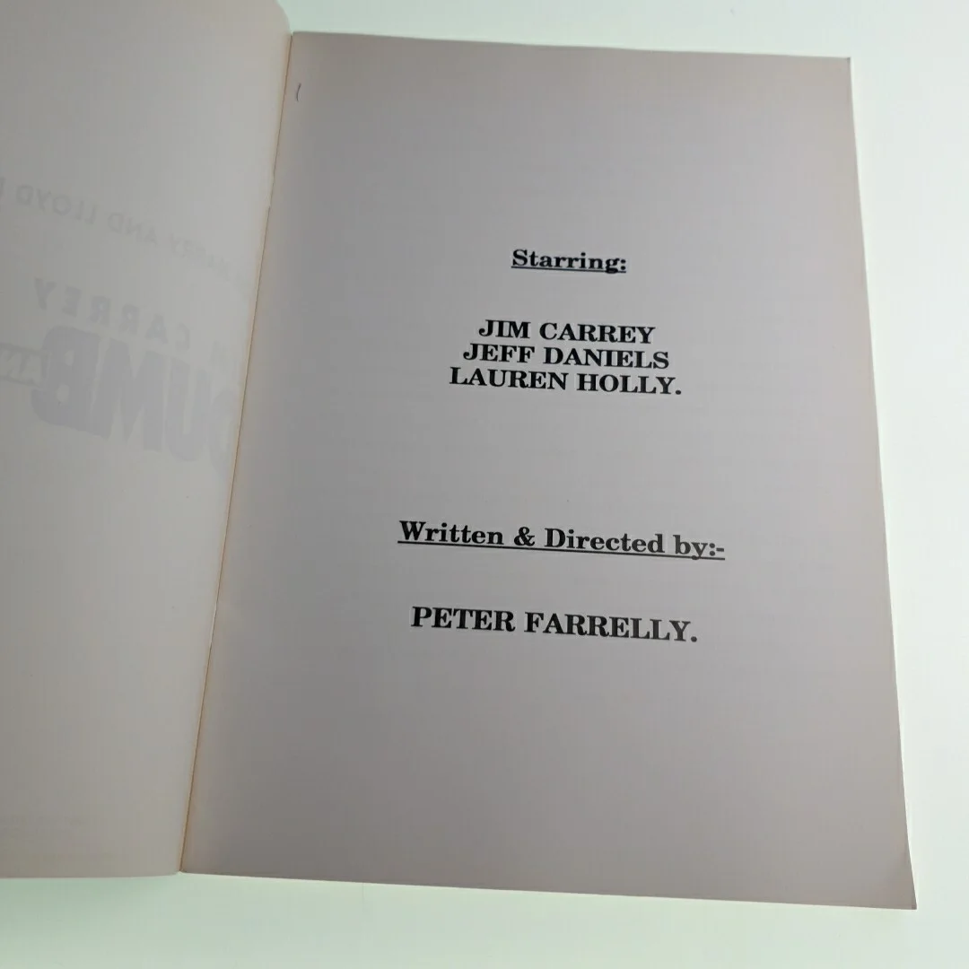 Dumb and Dumber Production Info Press Release Paperback Book, image 3