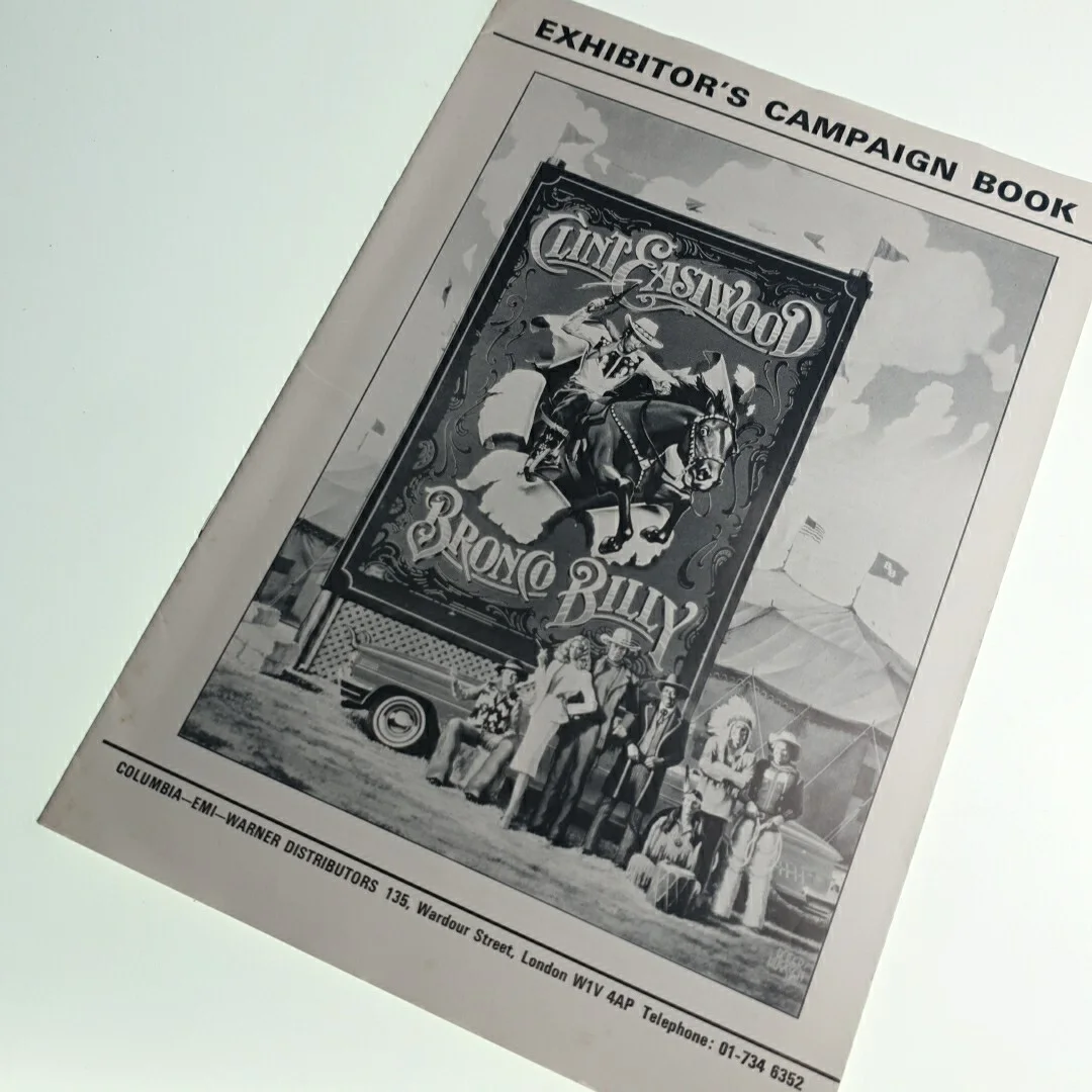 Bronco Billy Clint Eastwood Exhibitors Campaign Book, изображение 2