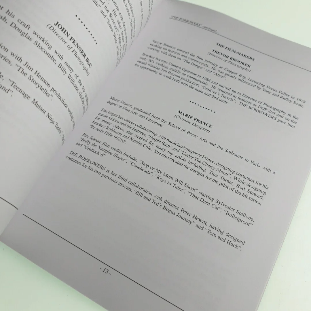The Borrowers Movie Press Release Book, image 5