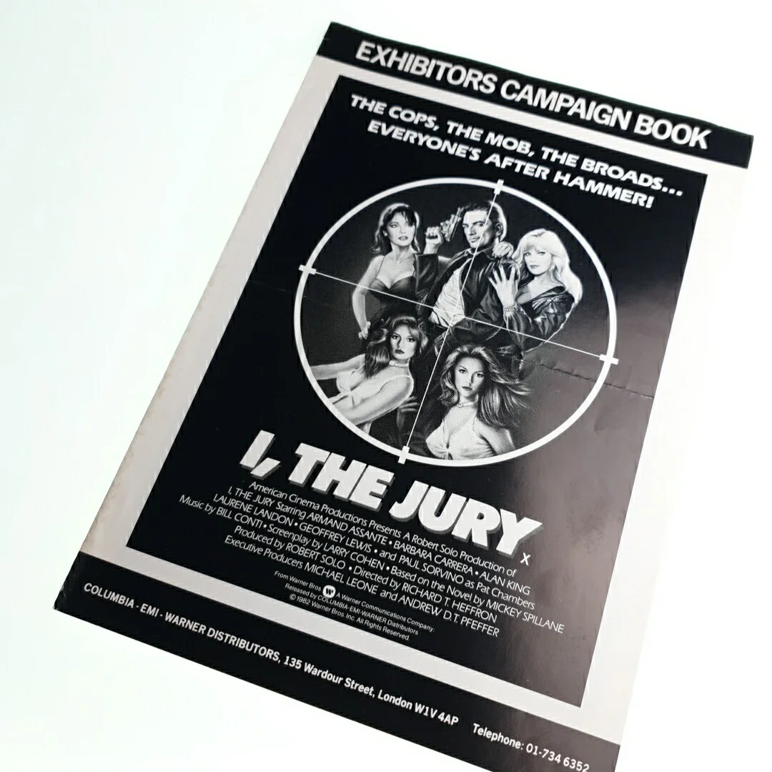I The Jury Exhibitors Campaign Book 1982 Booklet Pamphlet Leaflet, image 2