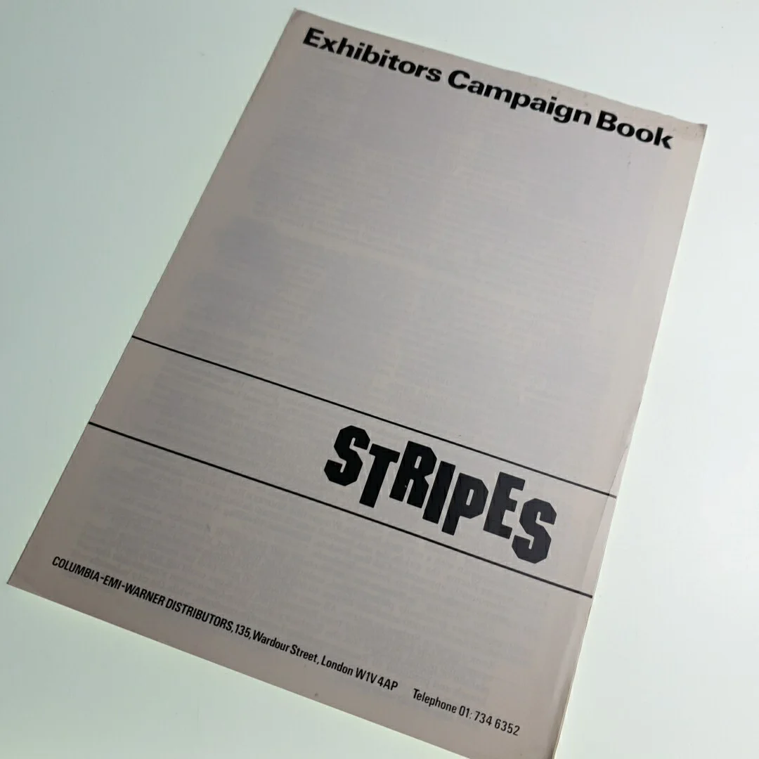 Stripes Exhibitors Campaign Book Booklet Pamphlet Leaflet, image 2