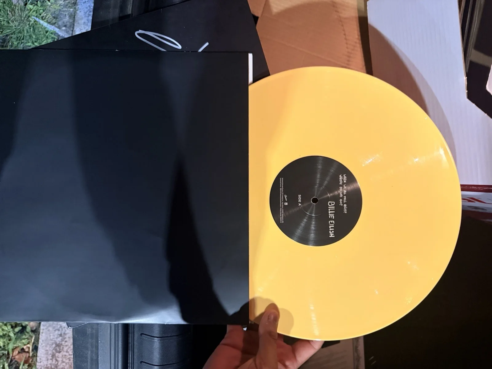 Billie Eilish Signed & Authenticated Vinyl LP WWAFAWDWG?, изображение 4