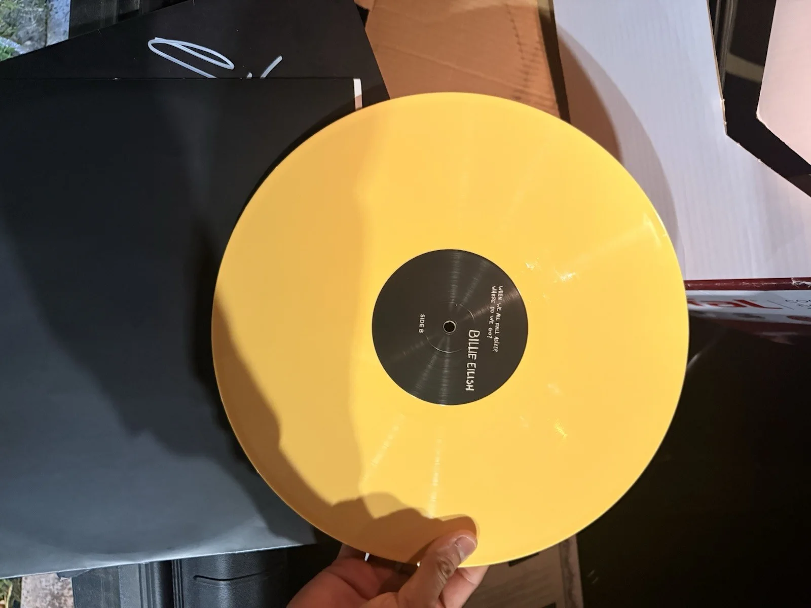 Billie Eilish Signed & Authenticated Vinyl LP WWAFAWDWG?, изображение 5