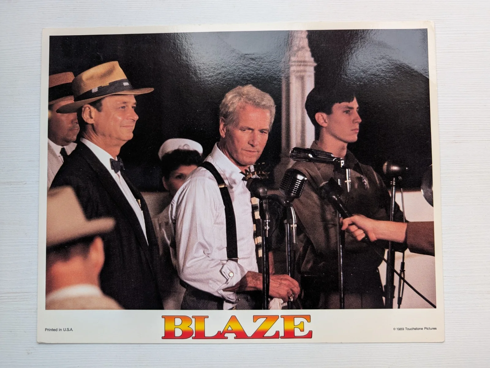 Blaze x3 Lobby Card Bundle - 1989 Paul Newman/Touchstone Pictures, image 4