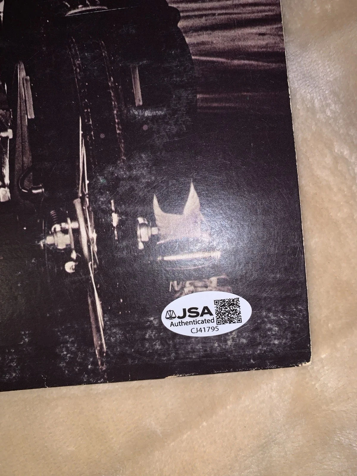 CHEAP TRICK FULL BAND SIGNED VINYL RECORD AUTOGRAPHED ROBIN ZANDER NIELSEN COA, изображение 4