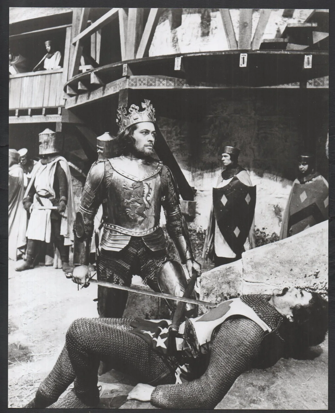 MACBETH 1971 Roman Polanski, Jon Finch, Francesca Annis 9 10x8 STILLS, image 4