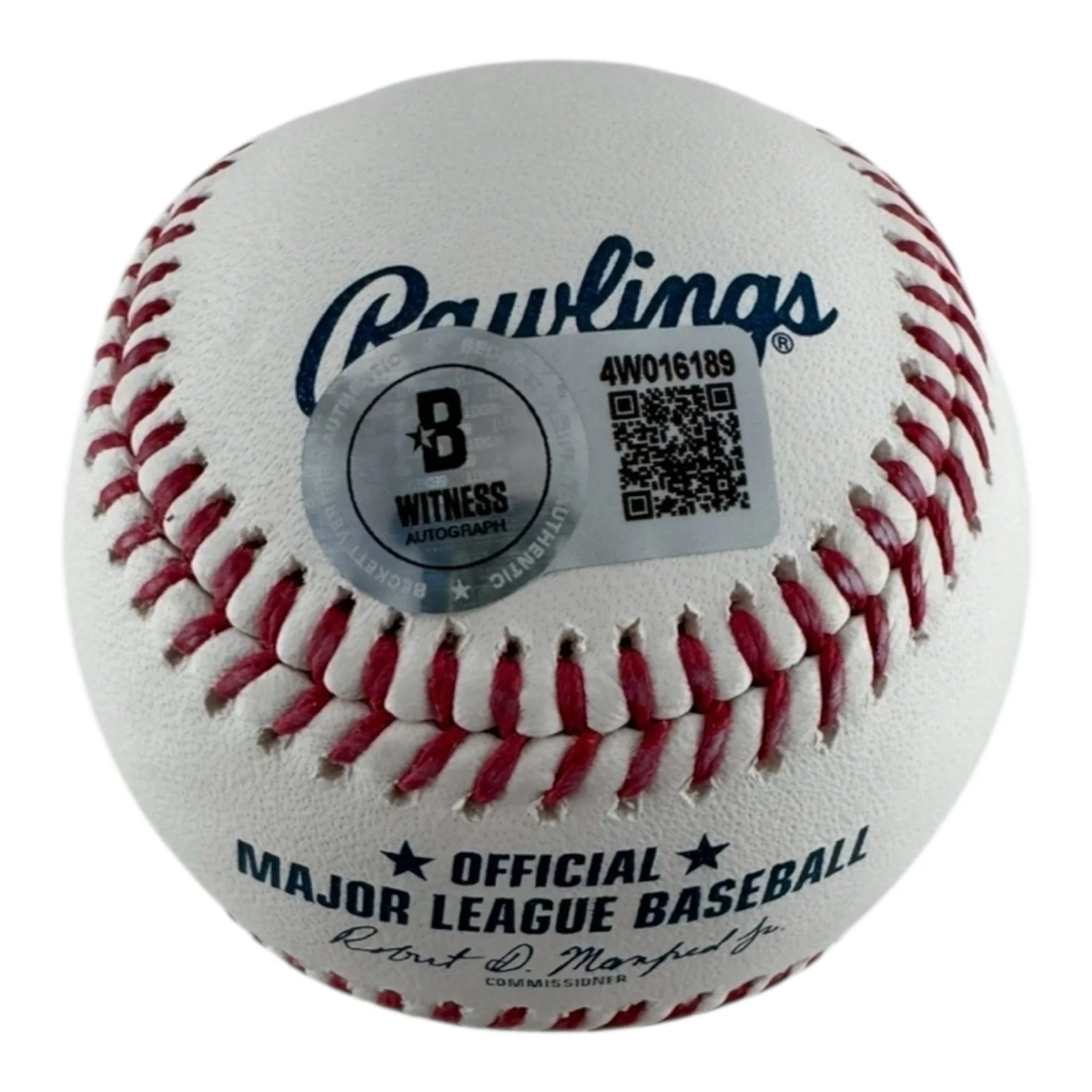 Patrick Renna — Patrick Renna Signed Rawlings Official MLB Baseball BAS You’re Killin’ Me Smalls, image 4