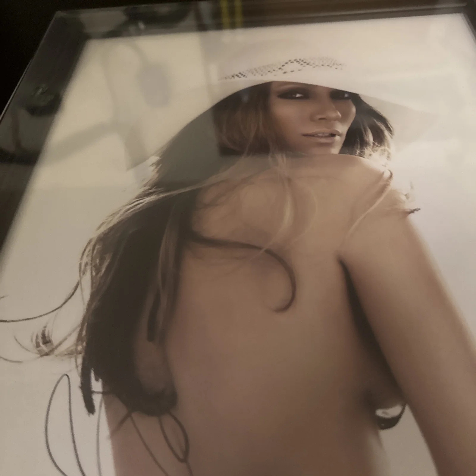 Jennifer Lopez (Very Sexy) 11x14 Rare Autographed Photo Beckett Cert U11389, изображение 2