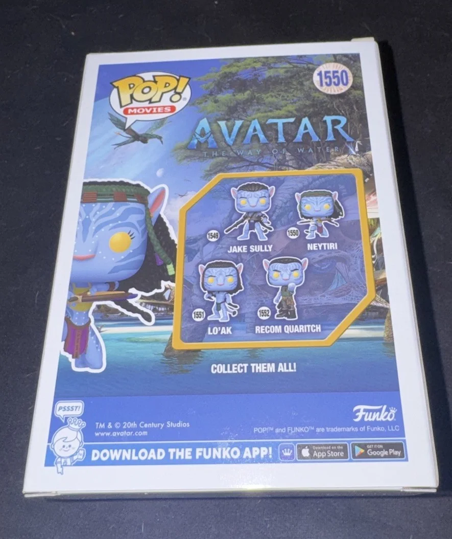 Zoe Saldana — Zoe Saldana signed Neytiri funko Avatar poster photo BAS Beckett NEW, изображение 5