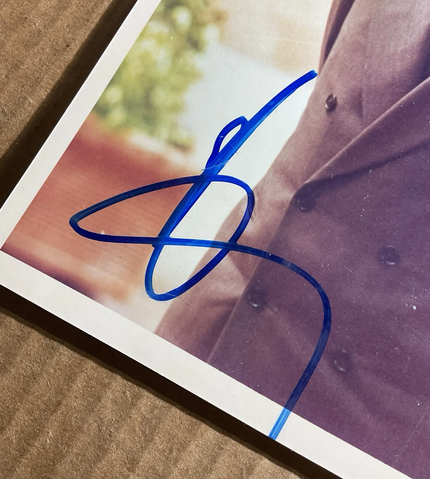ANDY GARCIA AUTOGRAPHED PHOTO; 8” x 10”; Color; No CoA; Godfather III, image 2