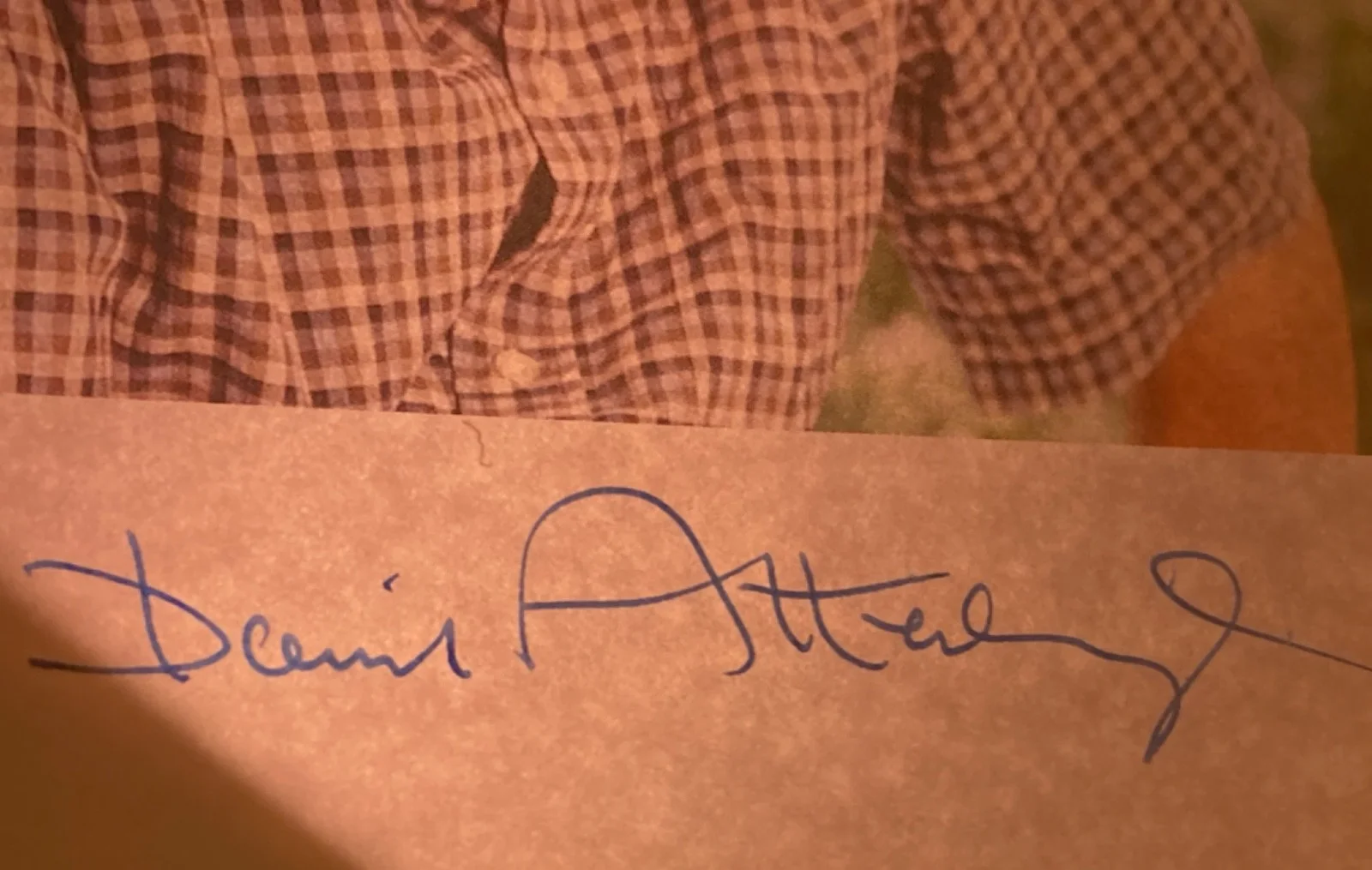 Hand SIGNED David Attenborough ~4x6 Photo - Naturalist - BBC Planet Earth etc, изображение 4