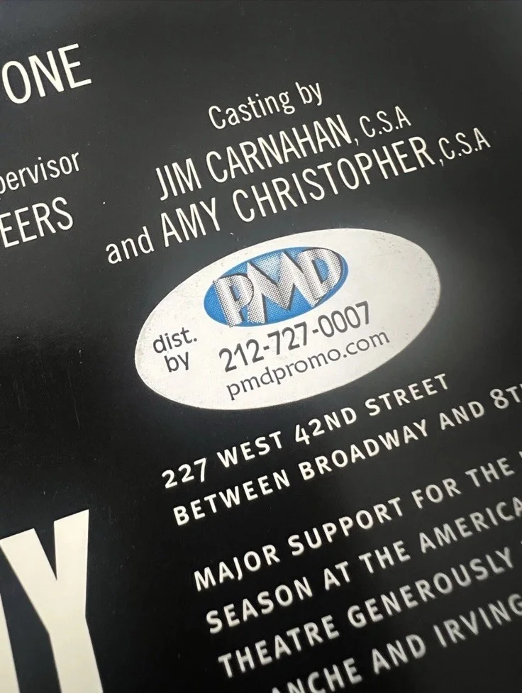 Alan Cumming, Jennifer Ehle, Dominic West — Alan Cumming, Jennifer Ehle & West Signed Auto 'DESIGN FOR LIVING' 22x14 JSA COA, image 4