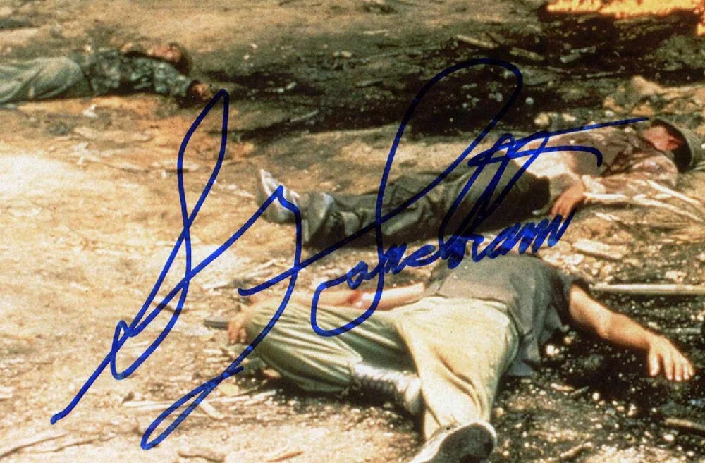 SONNY LANDHAM SIGNED AUTOGRAPHED 11x14 PHOTO BILLY SOLE PREDATOR RIP BECKETT BAS, изображение 2