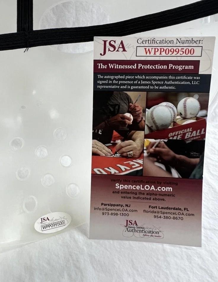 Ari Lehman — Ari Lehman Friday the 13th Signed Autographed Mask Jason Voorhees JSA COA, image 3