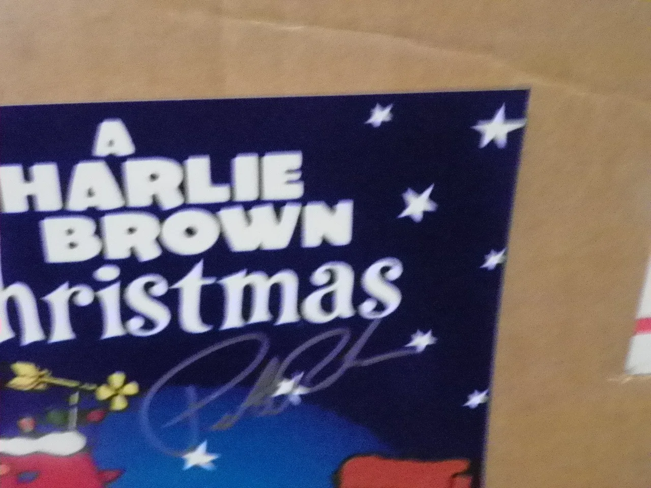 Peter Robbins — A Charlie Brown Christmas Peter Robbins Signed Autographed 8X10 Photo Beckett, изображение 5
