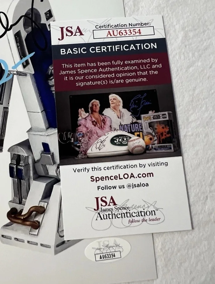 Christine Galey — Christine Galey Signed Auto ‘Star Wars R5-D4/Artoo-Detoo’ 10x8 Photo JSA COA, изображение 3