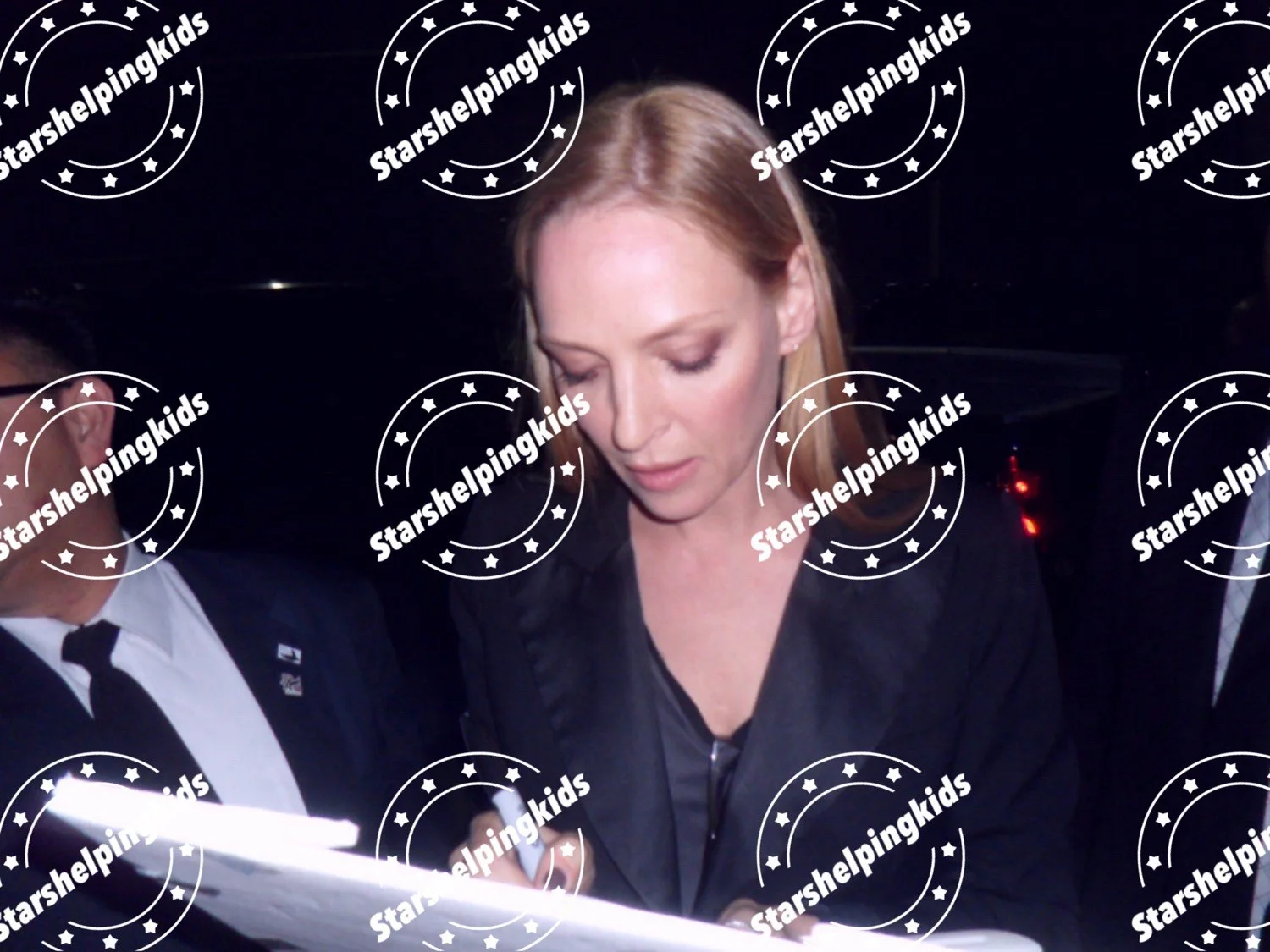 Uma Thurman — Uma Thurman signed 8x10 photo Kill Bill Beatrix The Bride Kiddo JSA EXACT PROOF, image 5