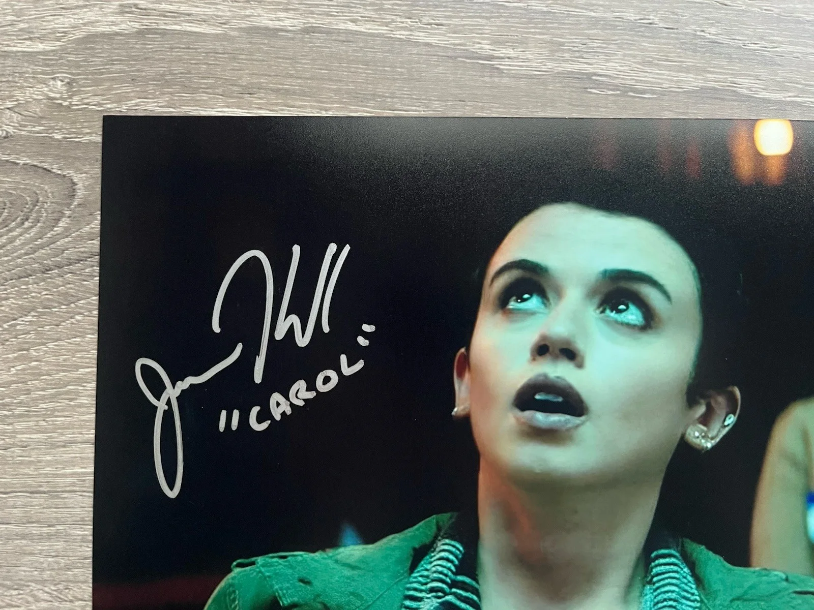 Jenna Kanell — Jenna Kanell Signed Renfield 8x10 Photo JSA COA Carol Nicolas Cage Terrifier, image 3