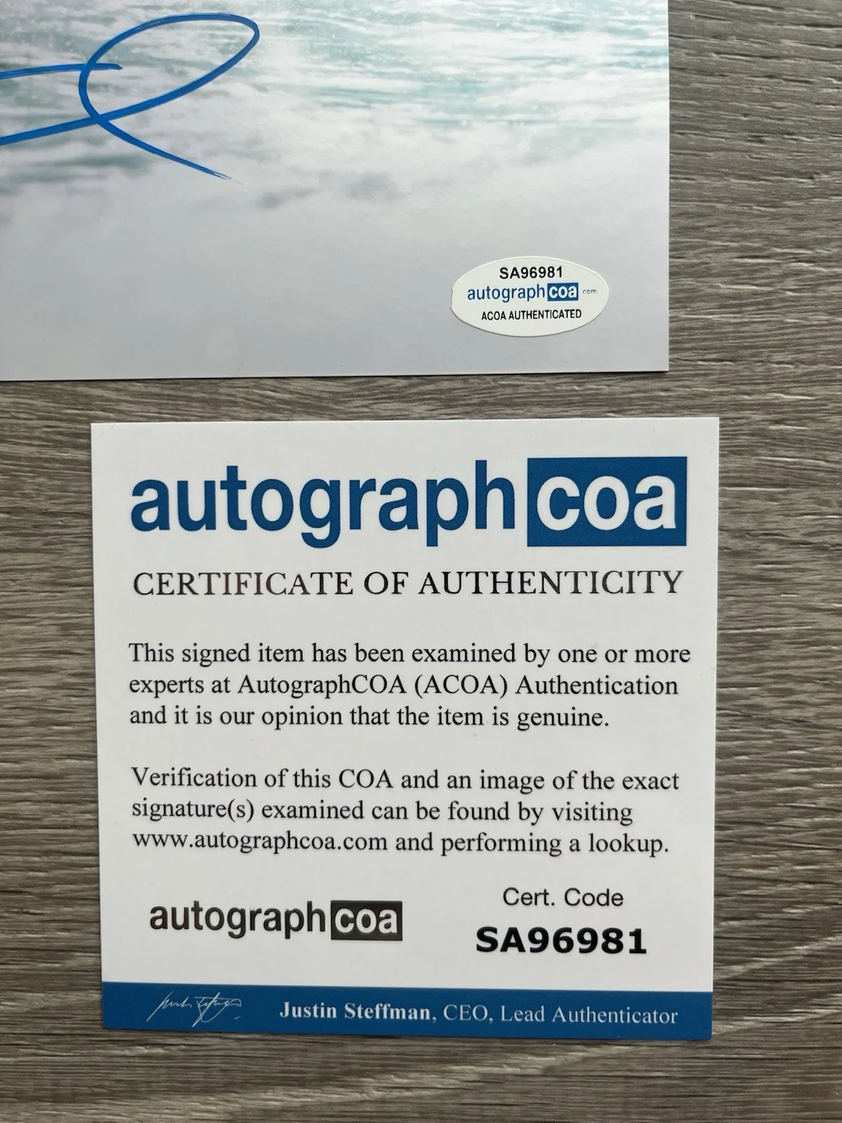 Henry Winkler — Henry Winkler Signed Fonzie 8x10 Photo ACOA COA Happy Days, изображение 5