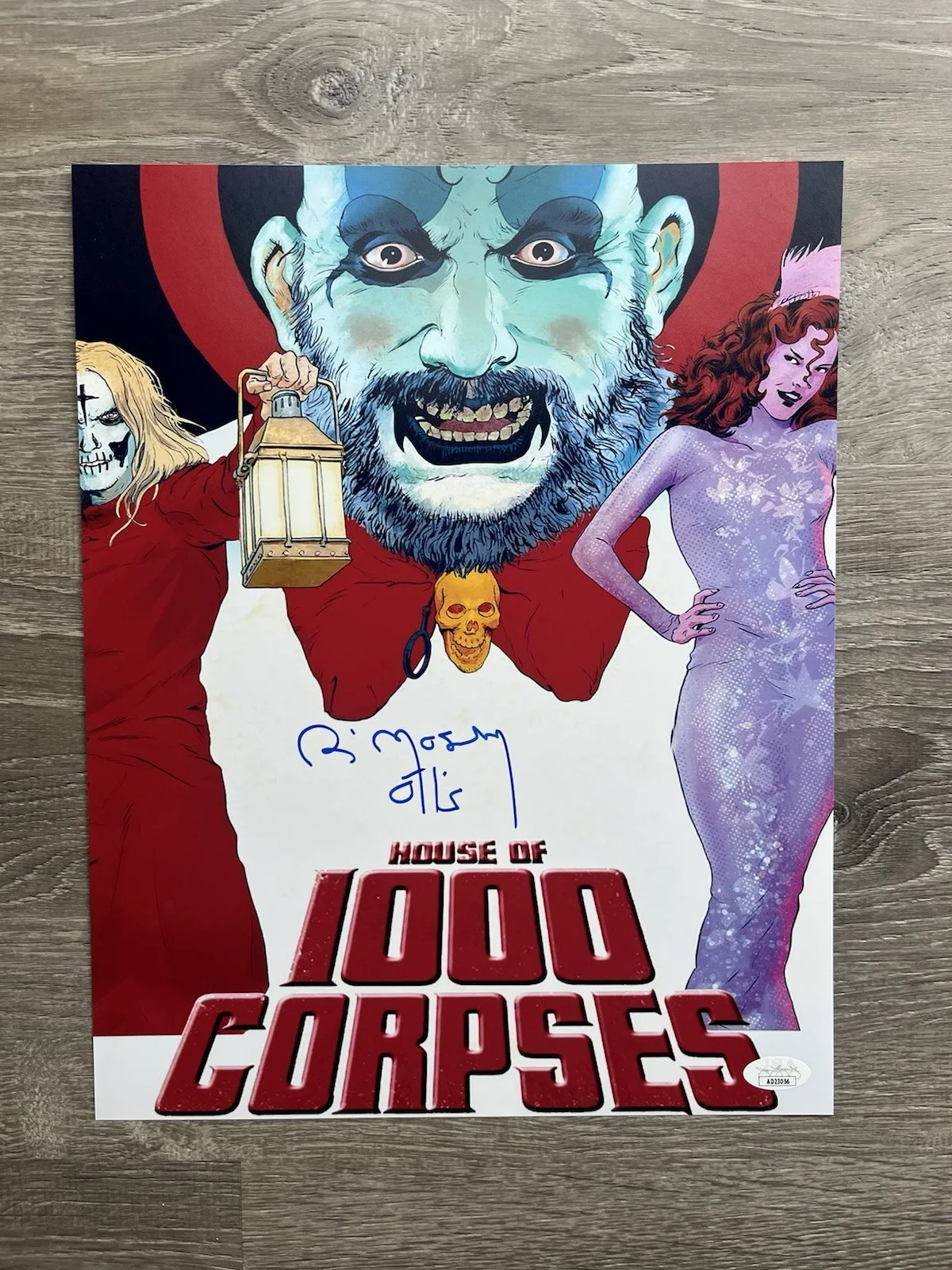 Bill Moseley — Bill Moseley Signed House of 1000 Corpses 11x14 Photo JSA COA Otis, image 2