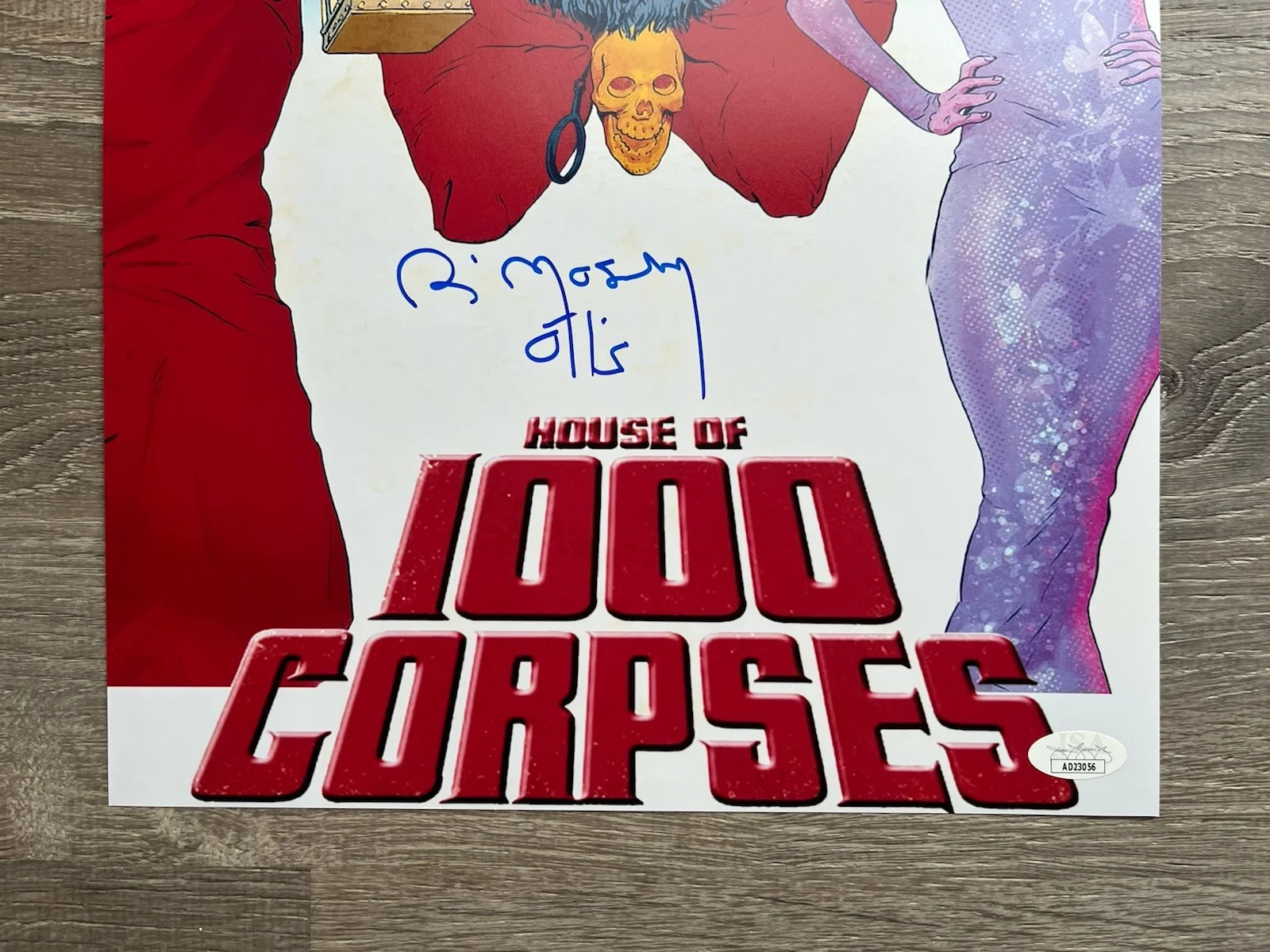 Bill Moseley — Bill Moseley Signed House of 1000 Corpses 11x14 Photo JSA COA Otis, image 3