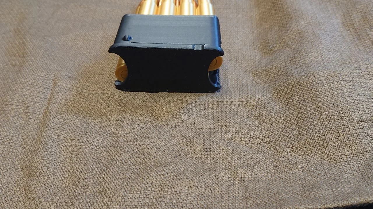 3D Printed Replica historical Cosplay Prop .30-06 M1 garand clip reenact us ww2, image 4