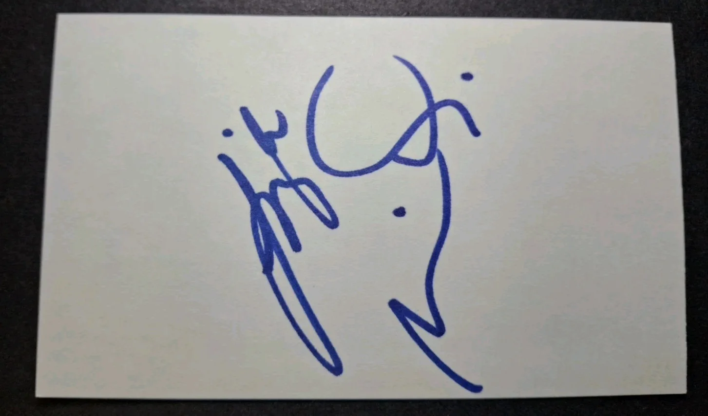 LIZA MINNELLI — LIZA MINNELLI - CABARET ( 1972 ) - SINGER SIGNED 3x5 Index Card - W/PROOF, изображение 4