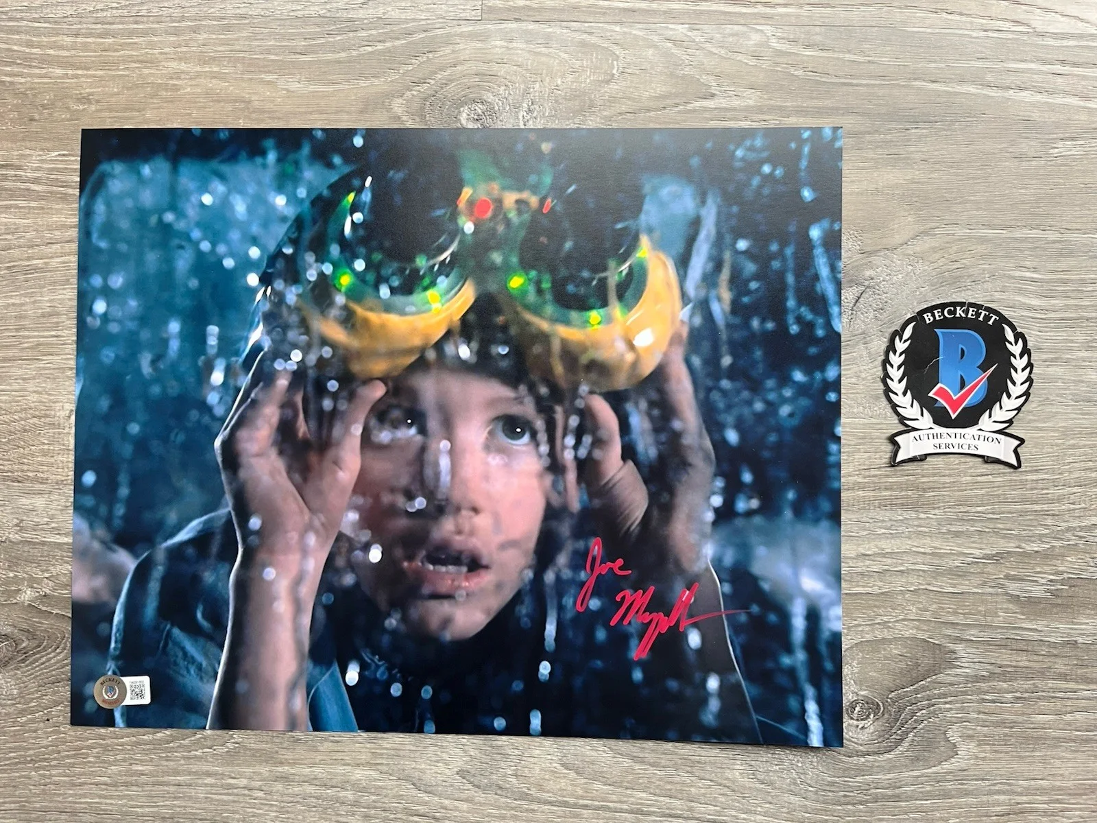 Joseph Mazzello — Joseph Mazzello Signed Jurassic Park 11x14 Photo Beckett COA Tim Murphy