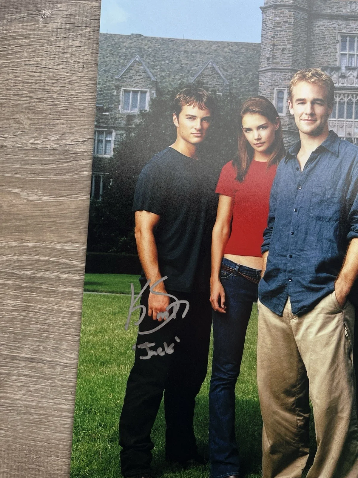 Kerr Smith — Kerr Smith Signed Dawsons Creek 11x14 Photo JSA COA Jack, image 3