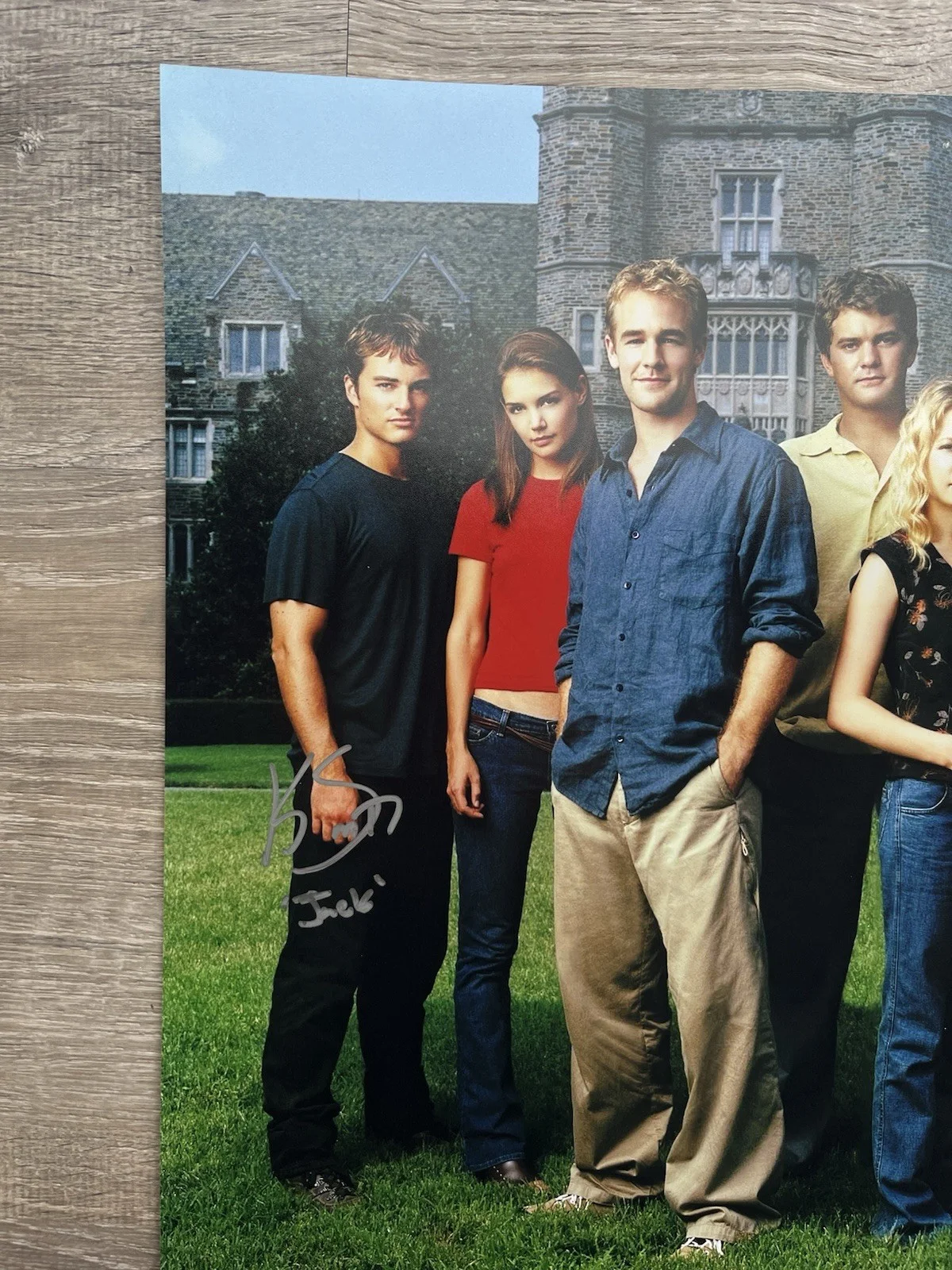 Kerr Smith — Kerr Smith Signed Dawsons Creek 11x14 Photo JSA COA Jack, image 4