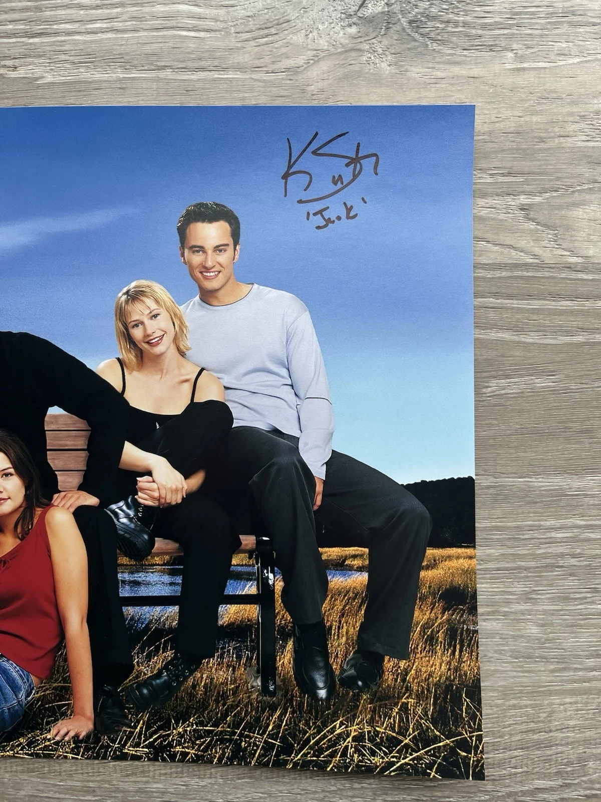Kerr Smith — Kerr Smith Signed Dawsons Creek 11x14 Photo JSA COA Jack, image 3
