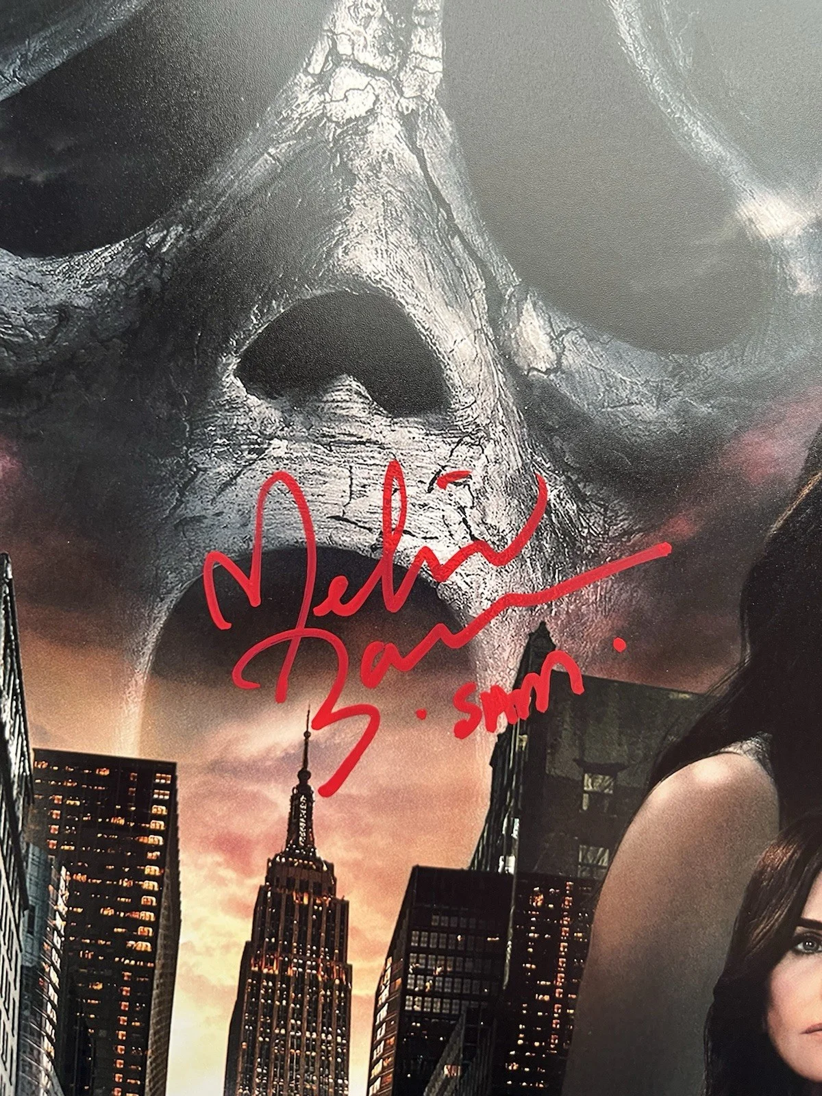 Melissa Barrera — Melissa Barrera Liana Liberato Dual Signed Scream 11x17 Photo JSA COA Ghostface, image 5
