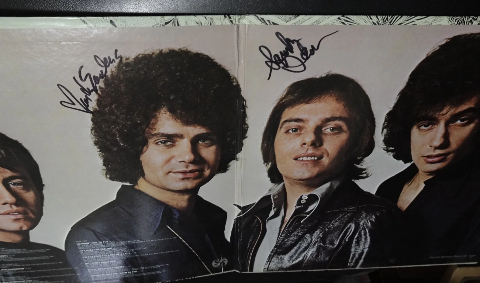 Jay and the Americans - Signed Capture the Moment Album Cover, изображение 2