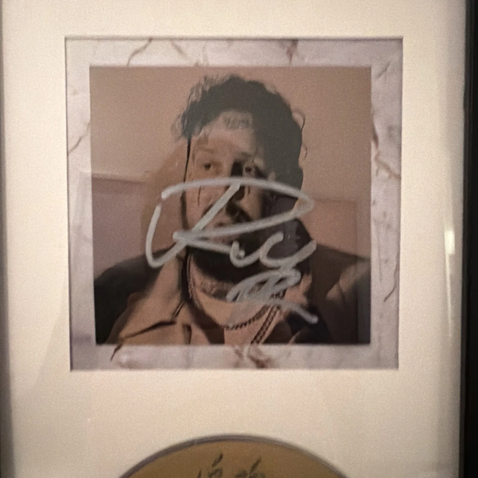 Framed Jelly Roll Signed Autographed Art Card Insert w/CD Beautifully Broken, image 2
