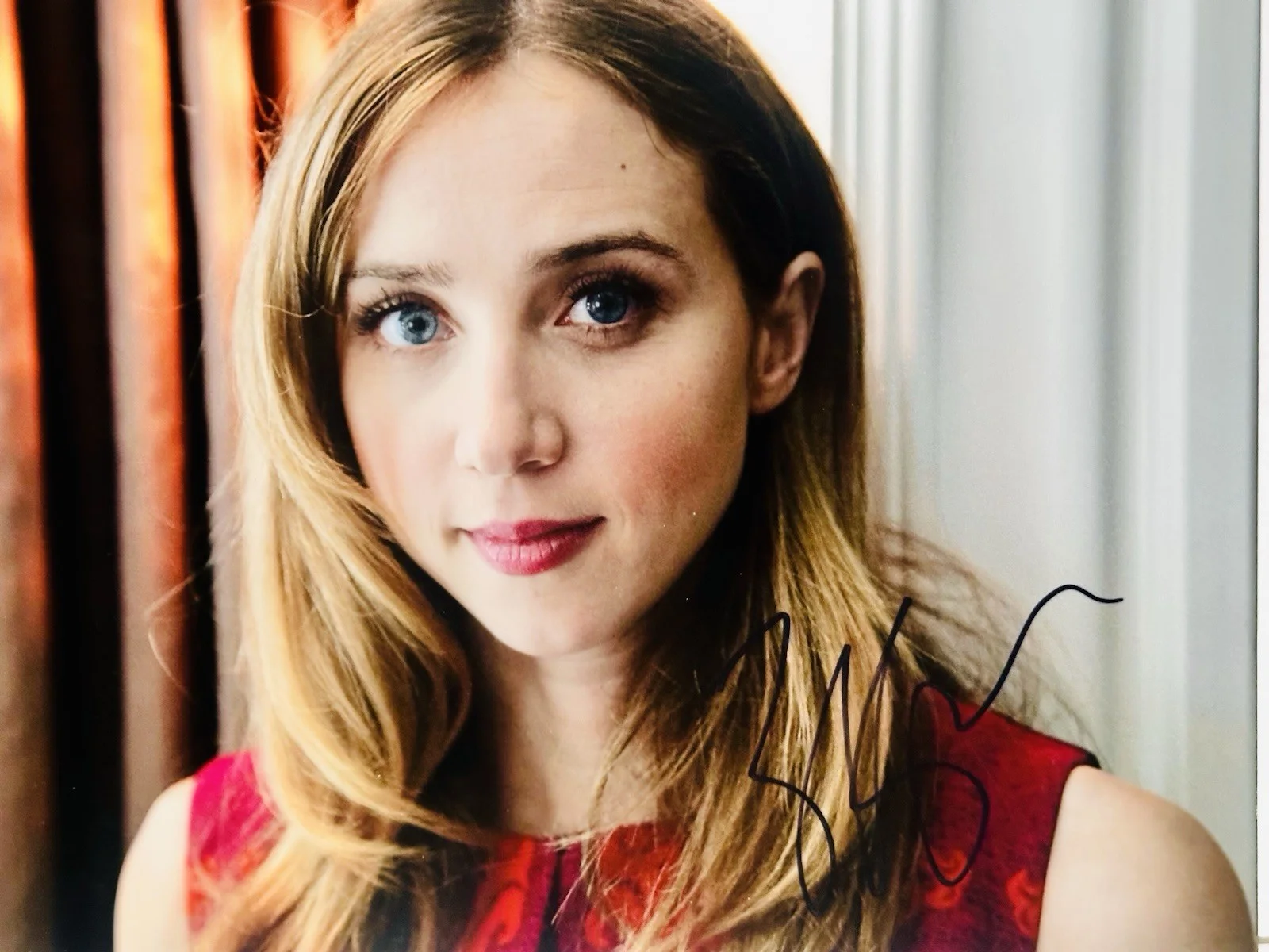 Zoe Kazan — Zoe Kazan Signed 8x10 photo In Person. She Said