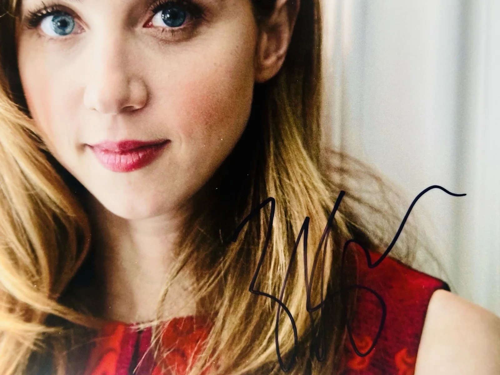 Zoe Kazan — Zoe Kazan Signed 8x10 photo In Person. She Said, изображение 2
