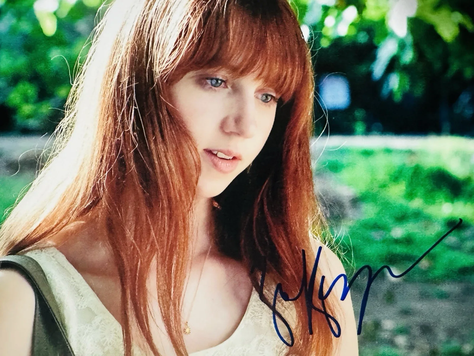 Zoe Kazan — Zoe Kazan Signed 8x10 photo In Person. She Said