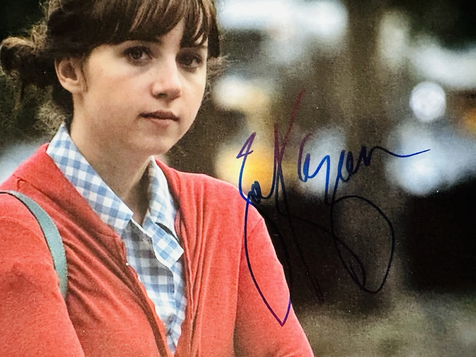 Zoe Kazan — Zoe Kazan Signed 8x10 photo In Person. She Said, изображение 2