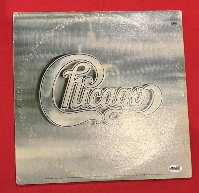 Peter Cetera CHICAGO II Vinyl Album Signed Autographed JSA, image 2