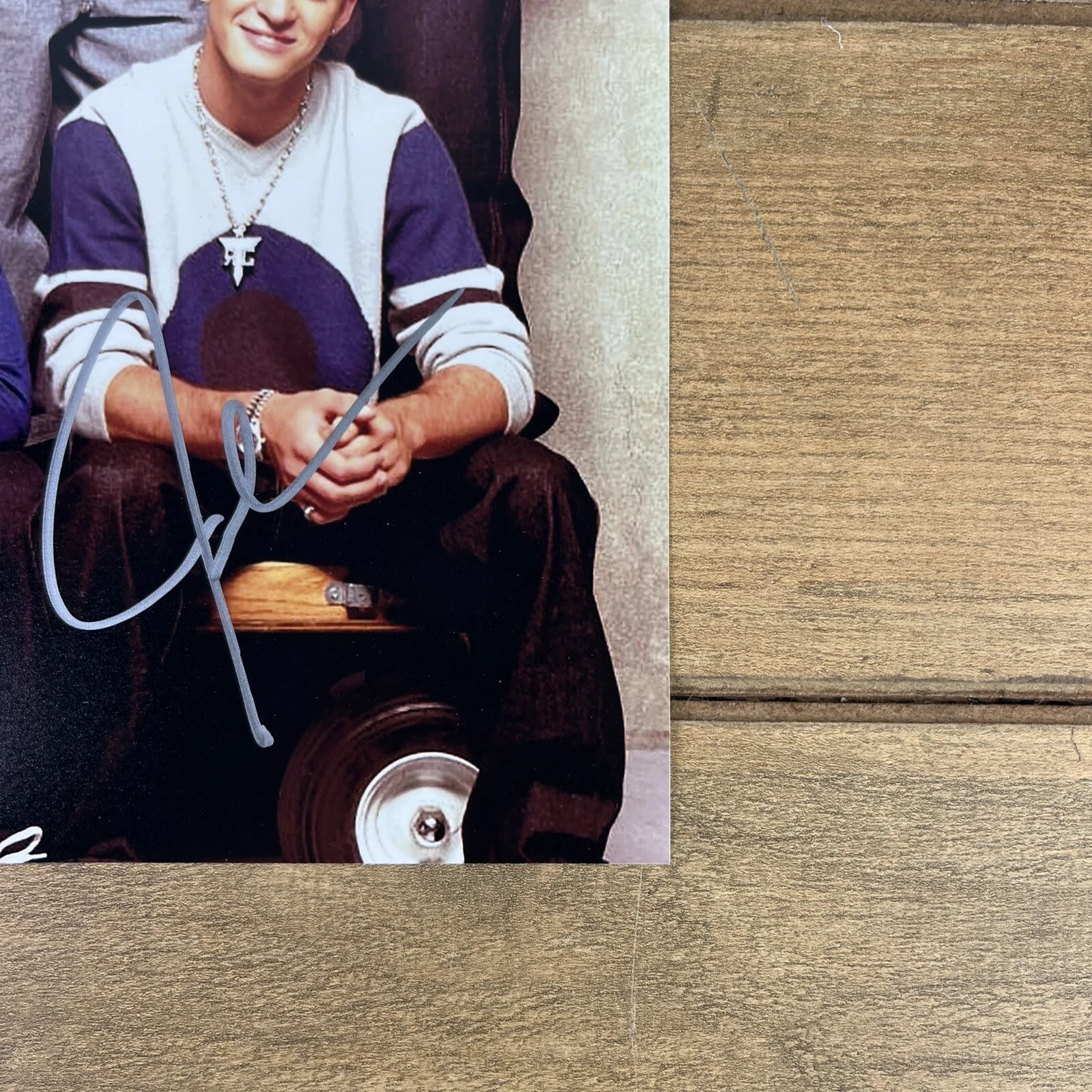 Justin Timberlake Joey Fatone — N’Sync Justin & Joey Photo Signed 8x10 Autographed Photo with COA, image 3