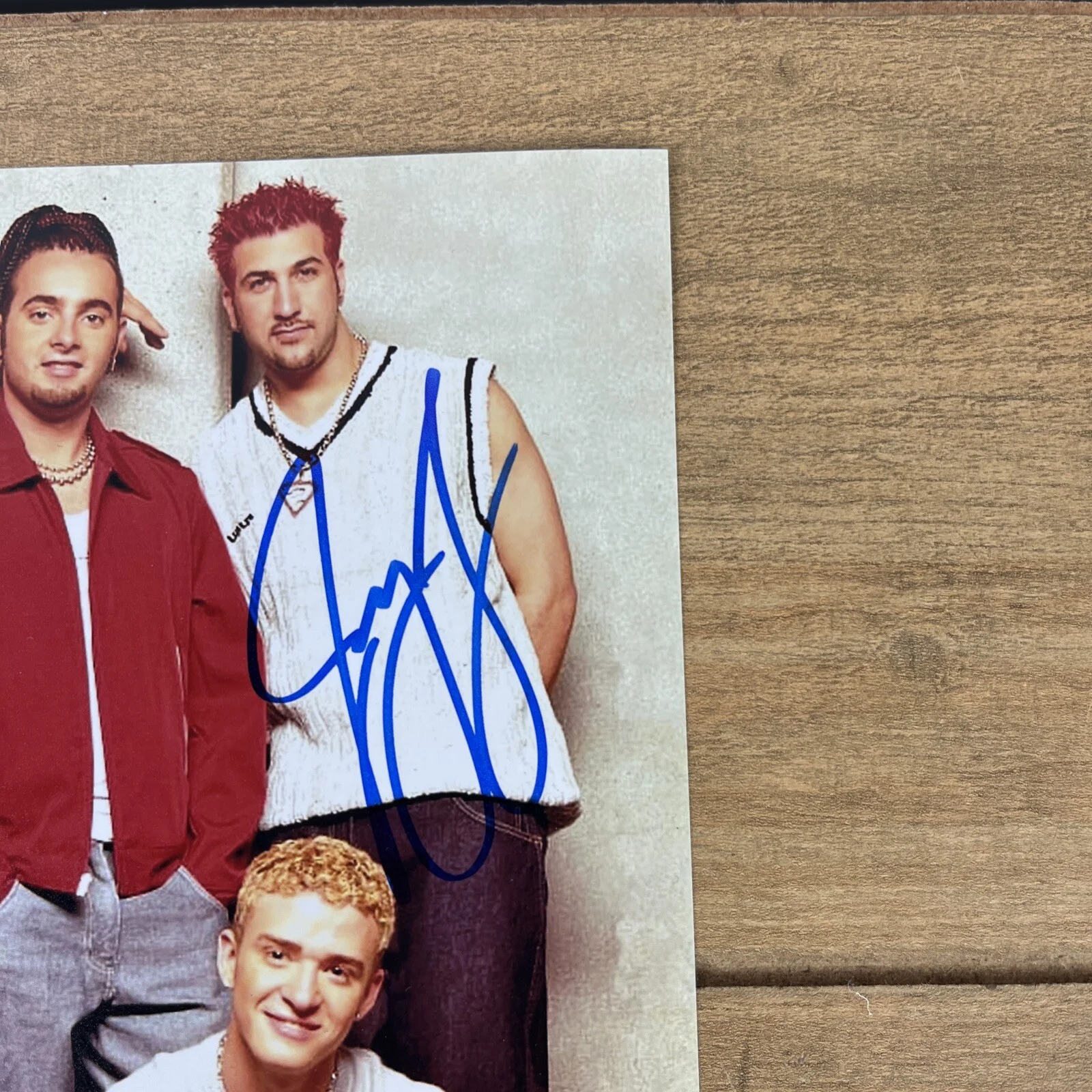 Justin Timberlake Joey Fatone — N’Sync Justin & Joey Photo Signed 8x10 Autographed Photo with COA, image 4