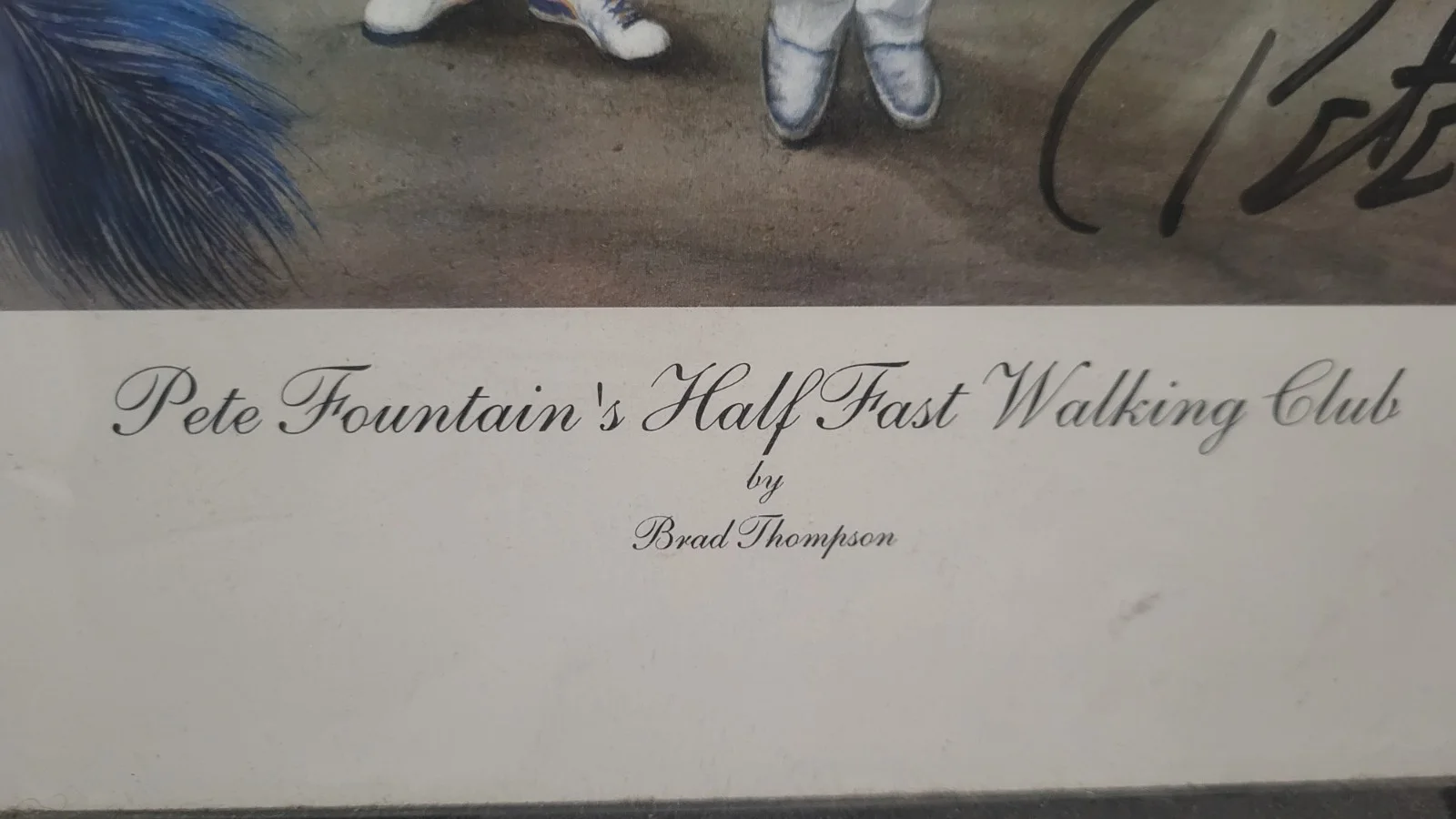 Pete Fountain Signed Mardi Gras Half Fast Walking Club Poster 22 x 27 Inches#22, изображение 5