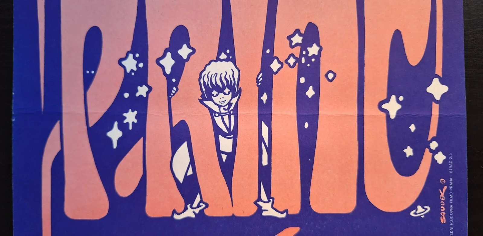 THE LITTLE PRINCE, S. DONEN, ORIGINAL A3 CZECH MOVIE POSTER, KAREL (KAJA) SAUDEK, изображение 2