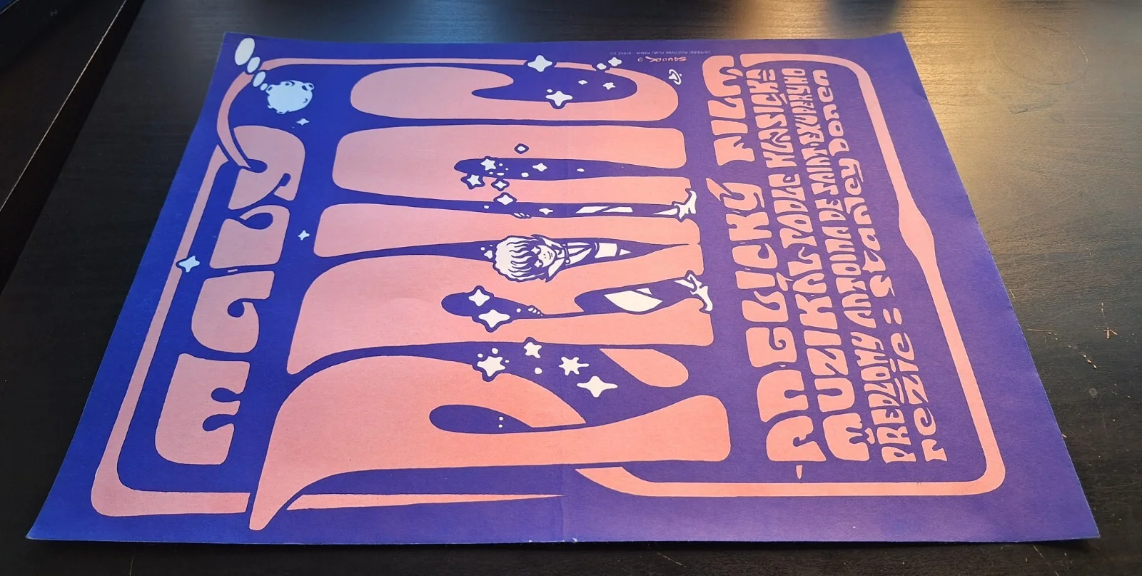THE LITTLE PRINCE, S. DONEN, ORIGINAL A3 CZECH MOVIE POSTER, KAREL (KAJA) SAUDEK, изображение 5