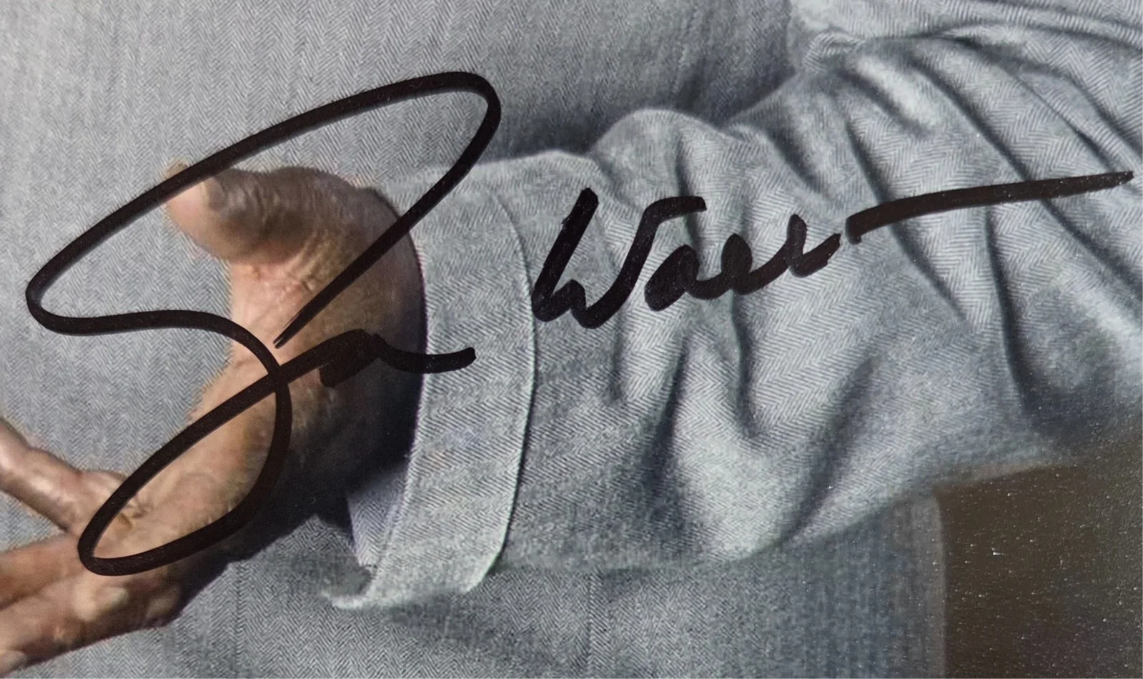 George Wallace Hand Signed Autograph 8x10 Photo InPerson Proof Comedian Seinfeld, изображение 2